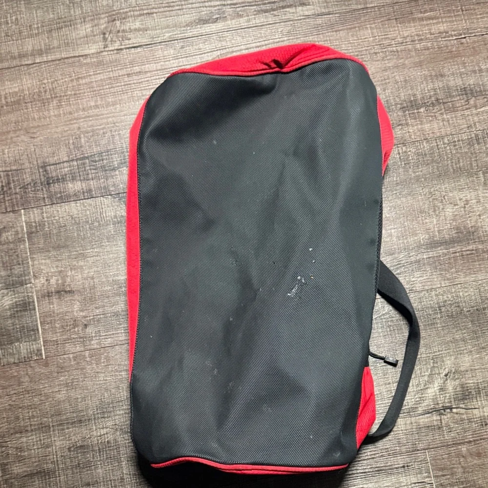 Red Sports Duffel Bag